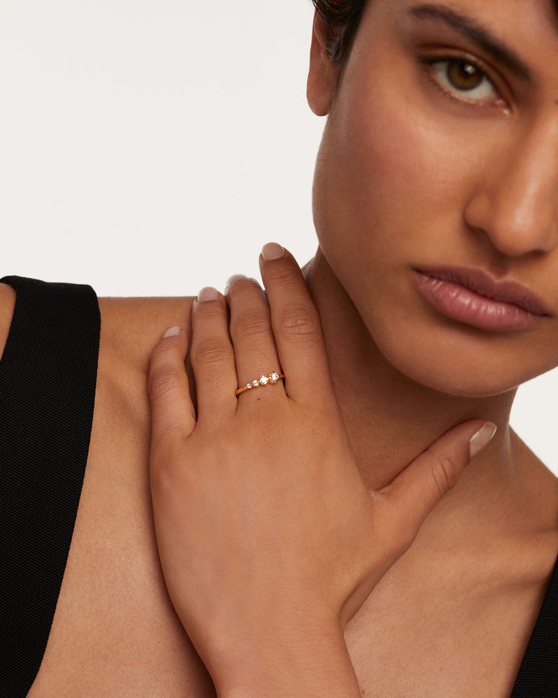 Spark Ring - 
  
    18K Gold plating
  
