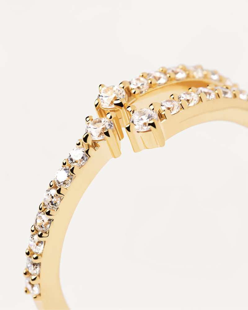 Sisi Ring - 
  
    Sterling Silver / 18K Gold plating
  
