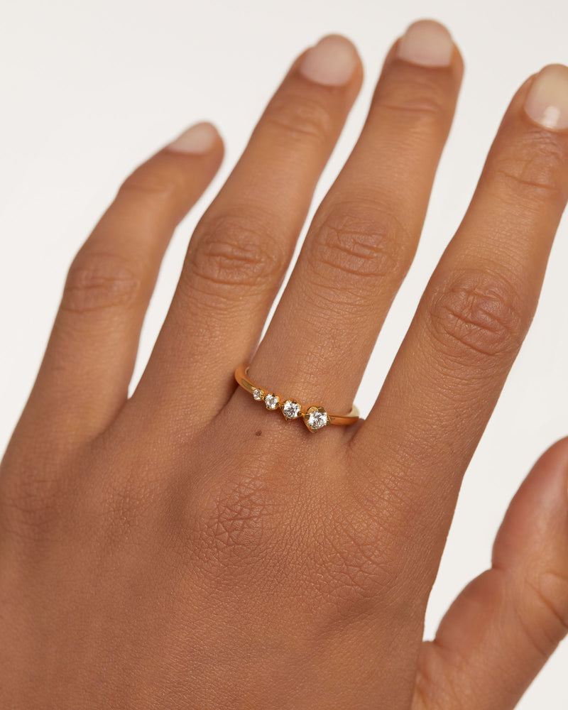 Spark Ring - 
  
    18K Gold plating
  
