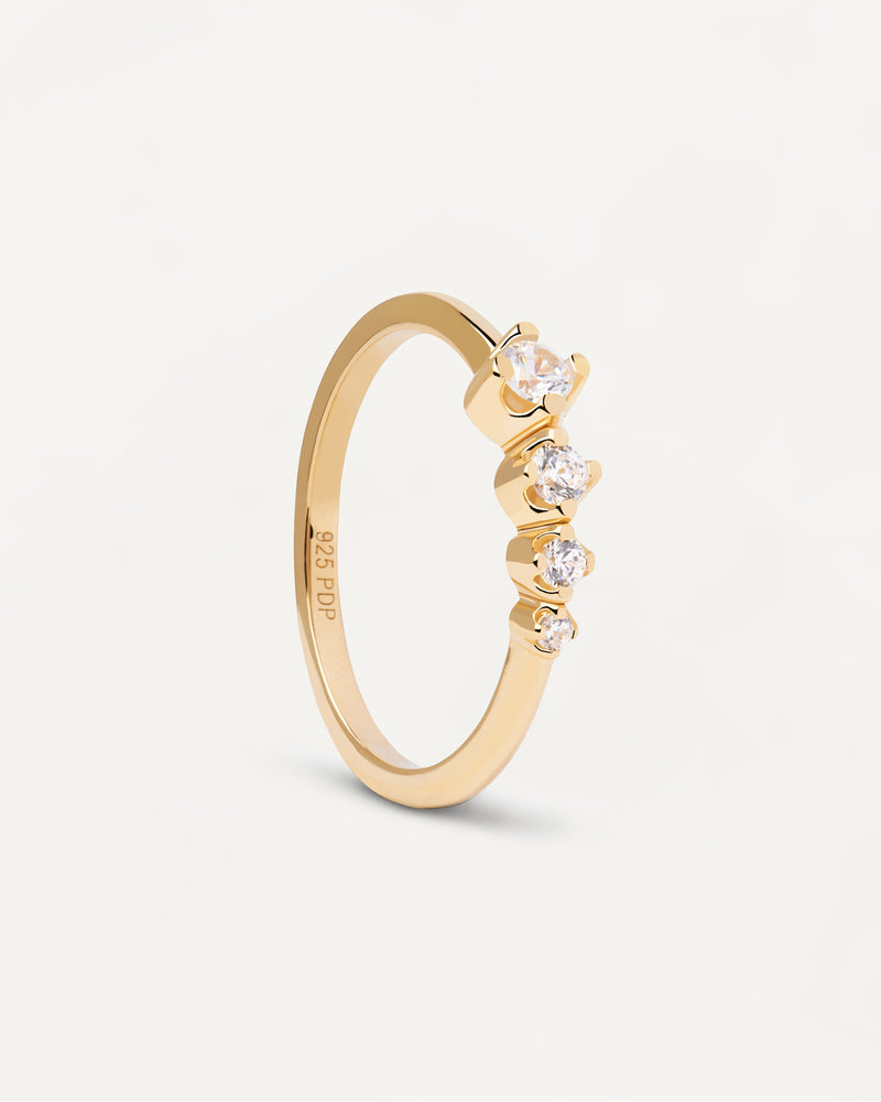 Spark Ring - 
  
    18K Gold plating
  
